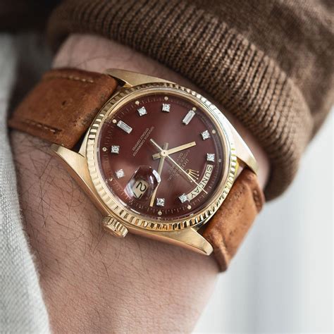 rolex oxblood dials